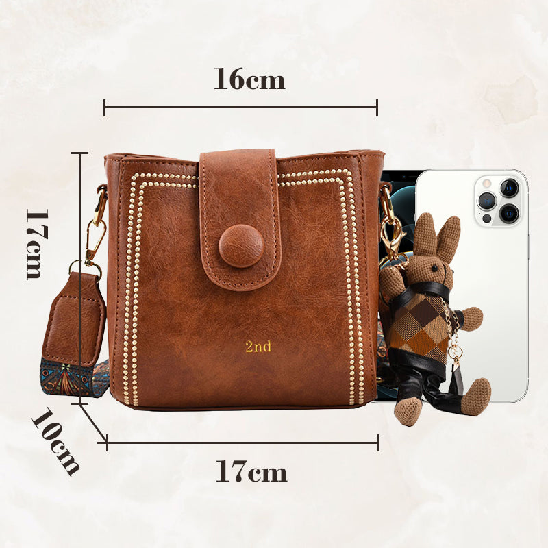 OLIVARA™ Vintage Shoulder Bag