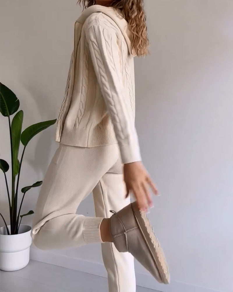Avaline Knit Set