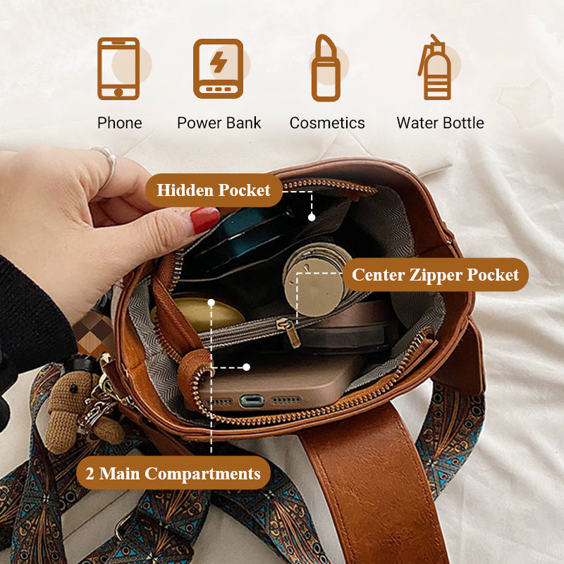 OLIVARA™ Vintage Shoulder Bag