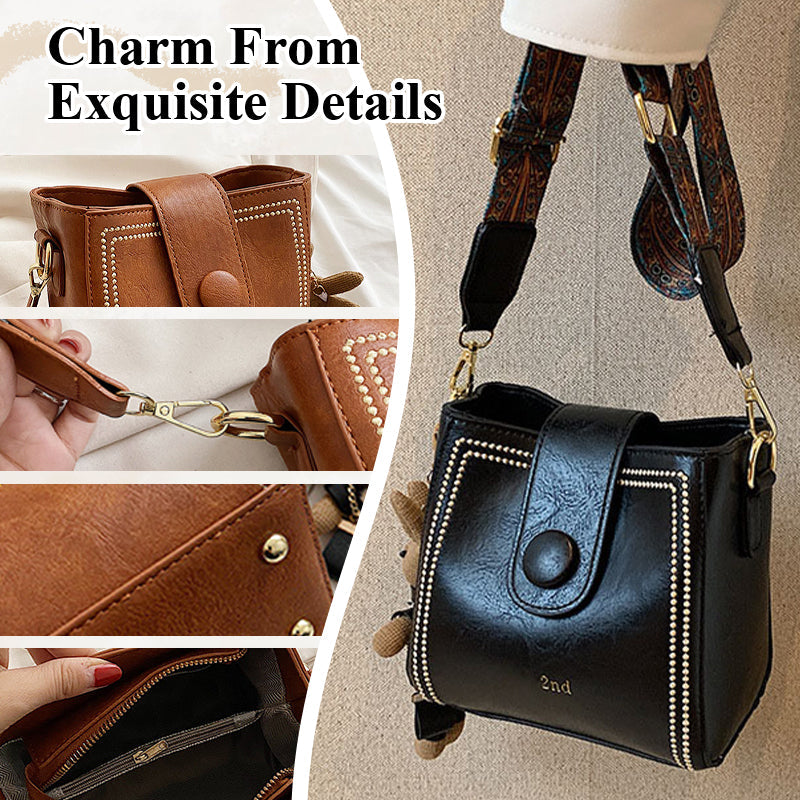 OLIVARA™ Vintage Shoulder Bag