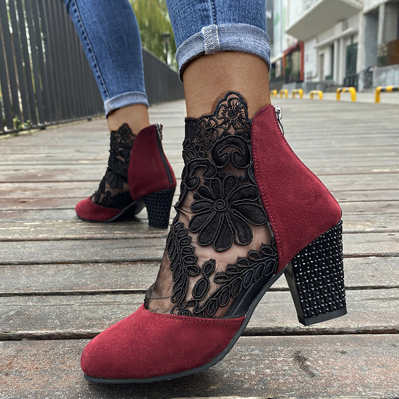 LUMÉA Lace Summer Heels
