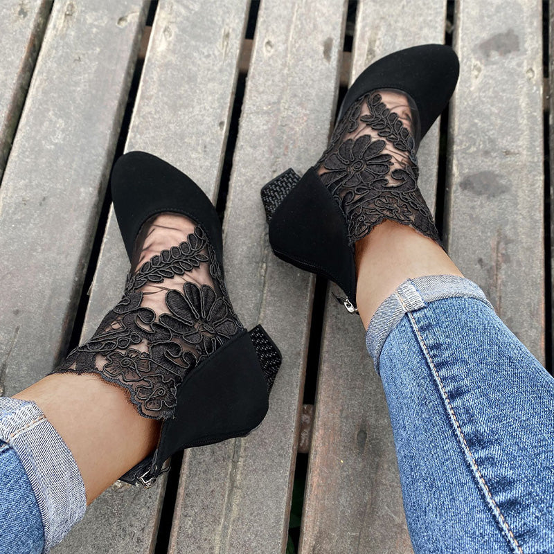 LUMÉA Lace Summer Heels