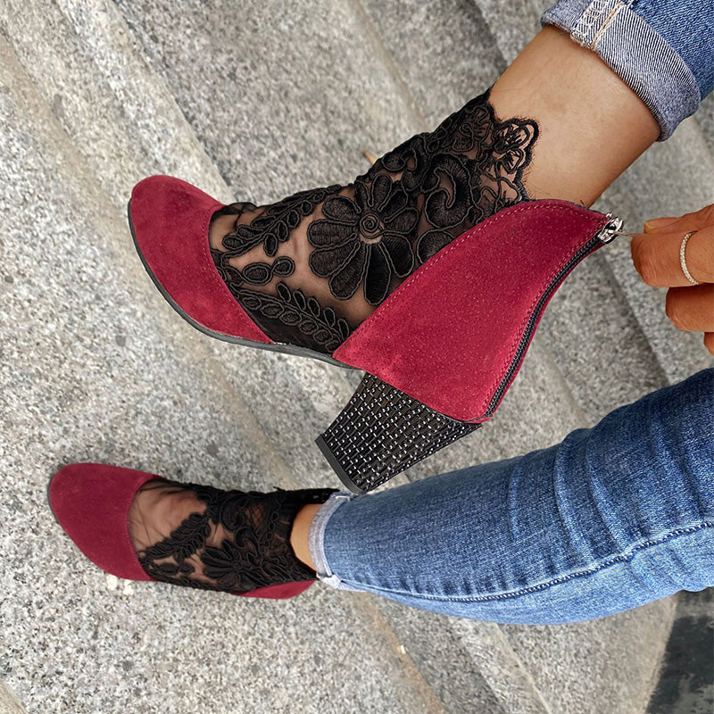 LUMÉA Lace Summer Heels