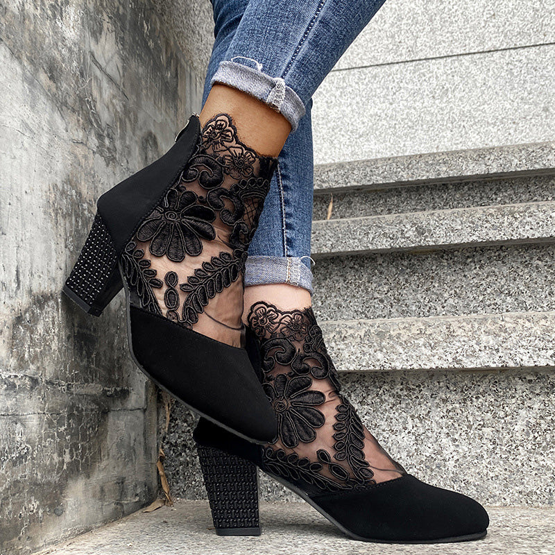 LUMÉA Lace Summer Heels
