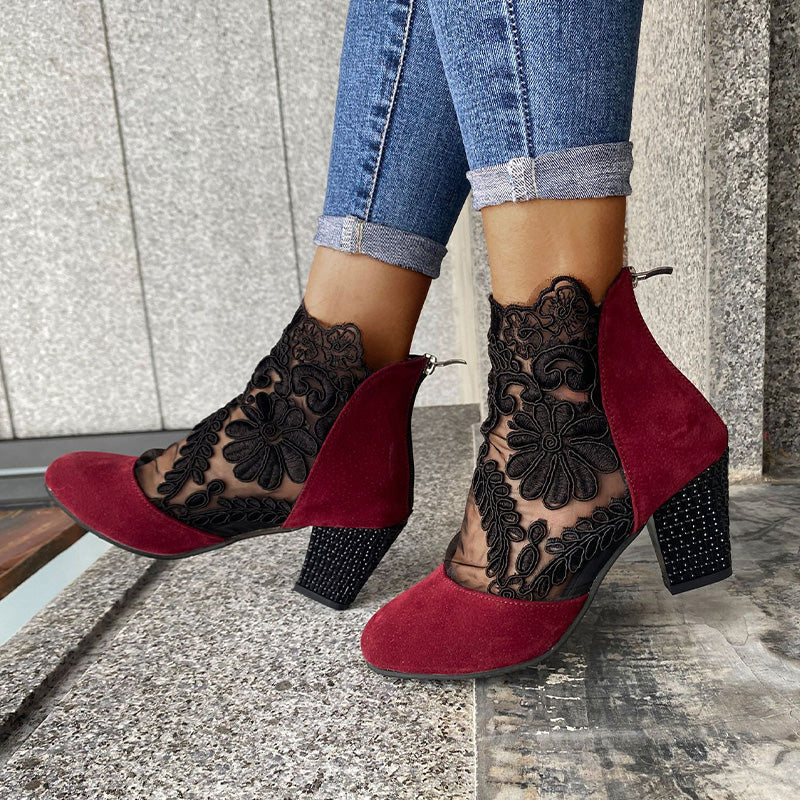 LUMÉA Lace Summer Heels