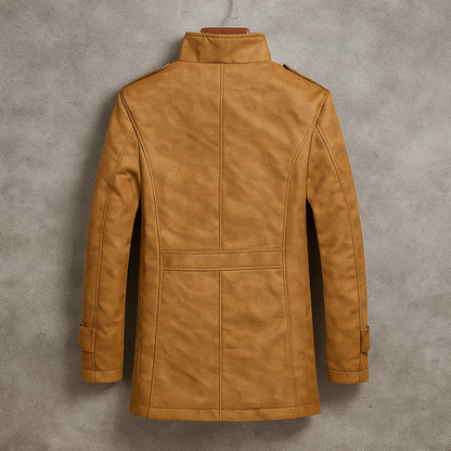 TRENTON™ Merino-Lined Suede Overcoat