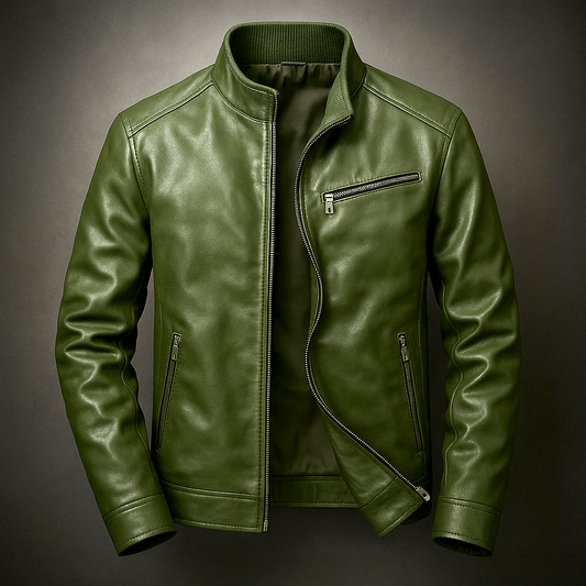 BROOKSON™ Vintage Leather Jacket