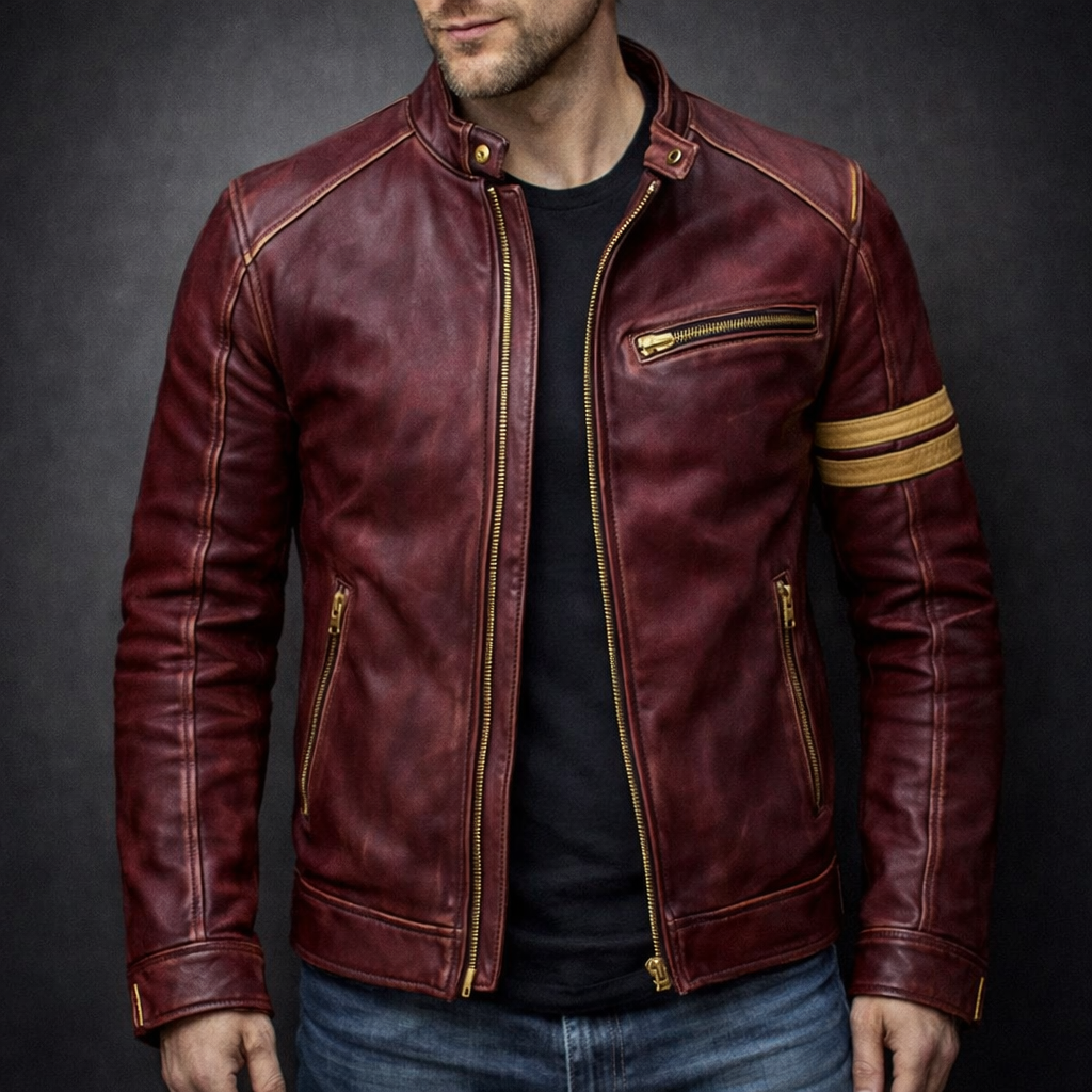ROSSI™ VINTAGE LEATHER JACKET