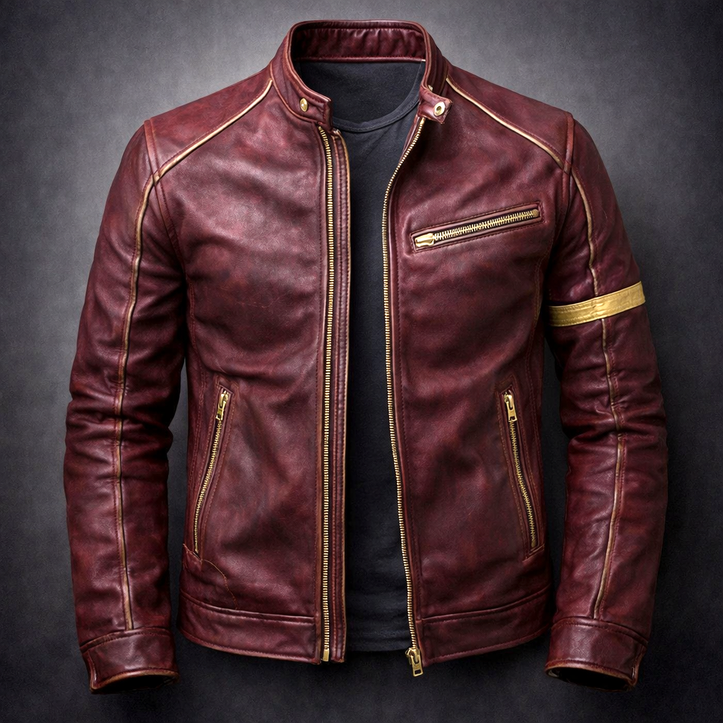 ROSSI™ VINTAGE LEATHER JACKET
