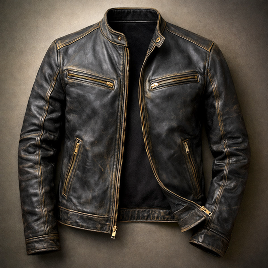 ROSSI™ VINTAGE LEATHER JACKET