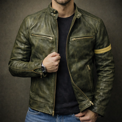 ROSSI™ VINTAGE LEATHER JACKET
