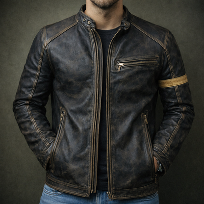 ROSSI™ VINTAGE LEATHER JACKET