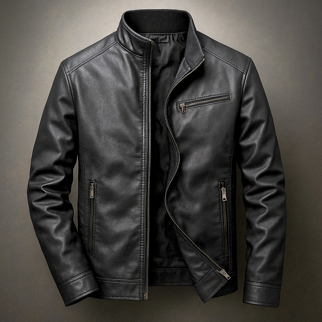 BROOKSON™ Vintage Leather Jacket