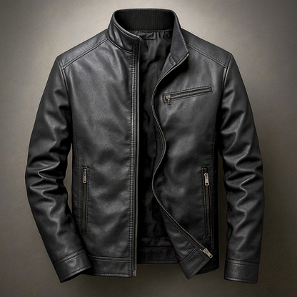 BROOKSON™ Vintage Leather Jacket