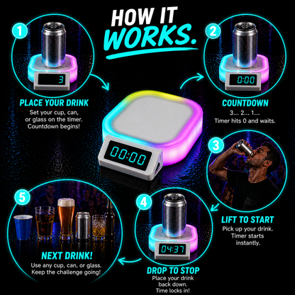 Chugdown™ Party Game Timer