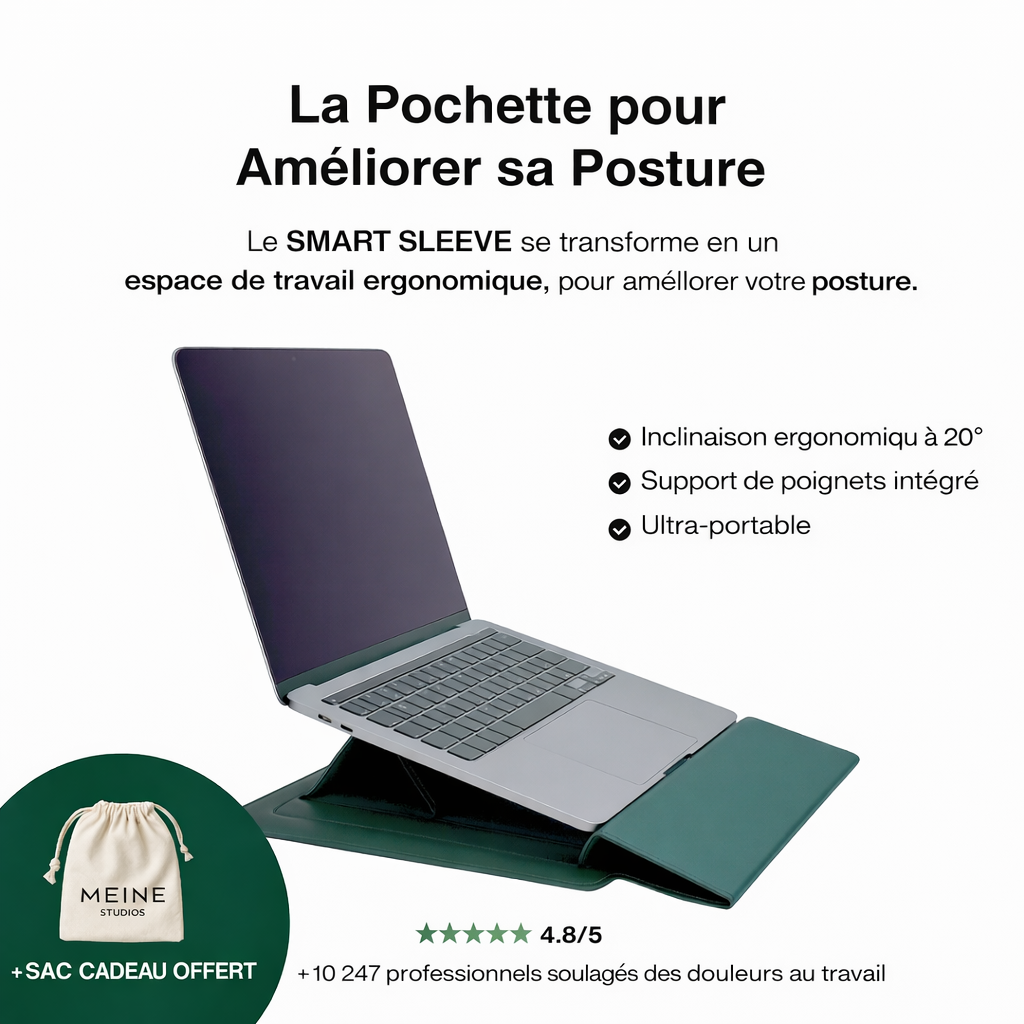 SMART SLEEVE – 4-in-1 Ergonomic Workstation Kit