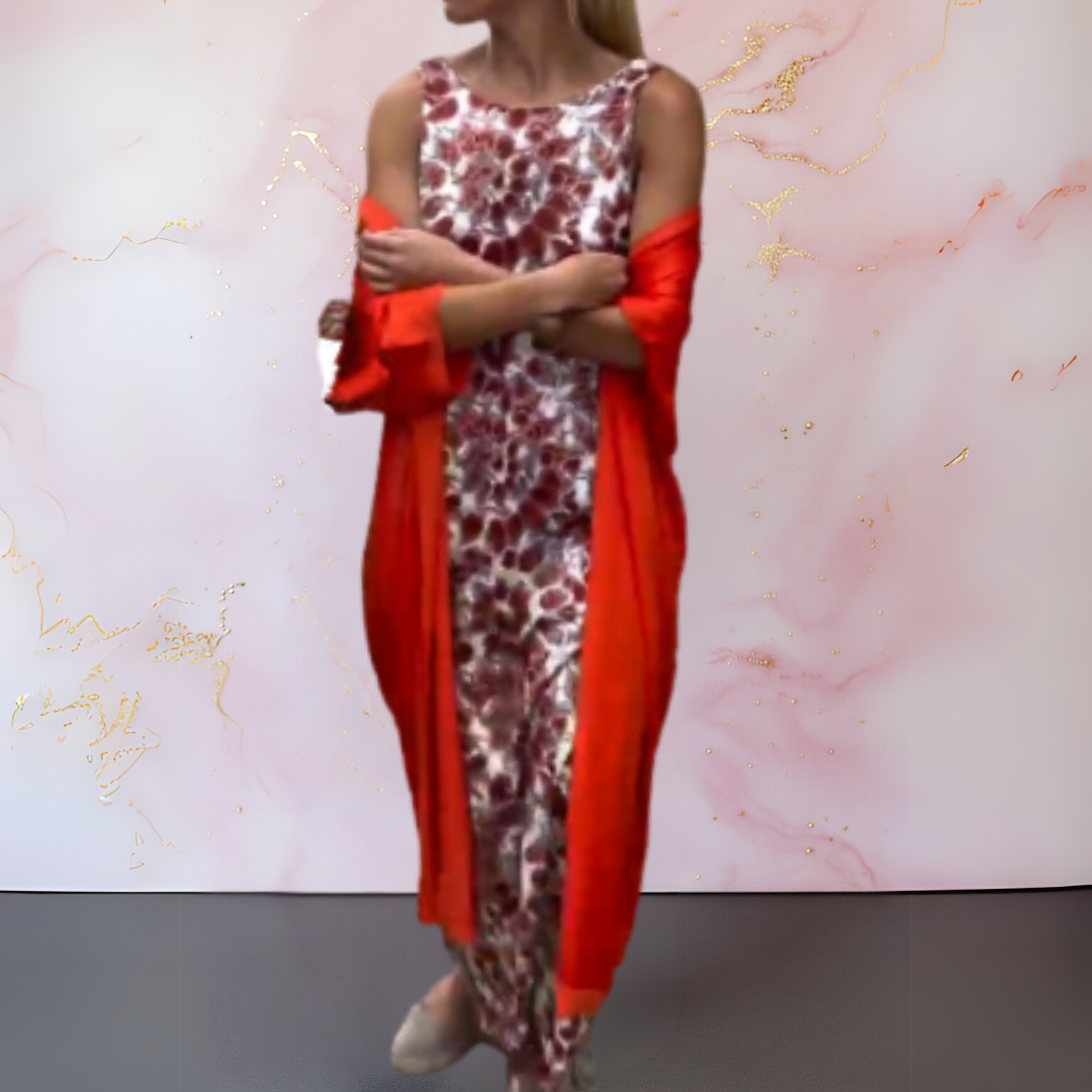 Elira Dress & Cardigan Set