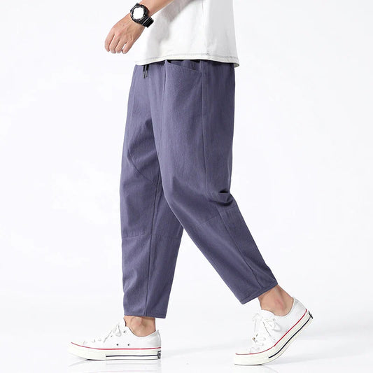 Urban Cropped Cotton Pants