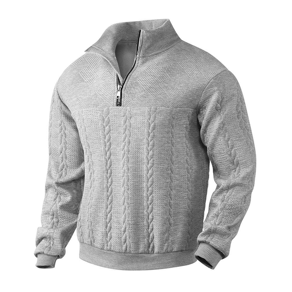 Henry | Premium Viertelreißverschluss-Sweatshirt