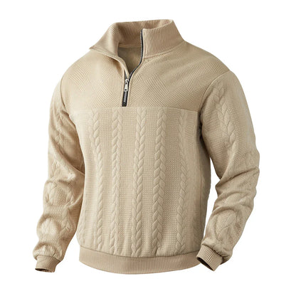 Henry | Premium Viertelreißverschluss-Sweatshirt