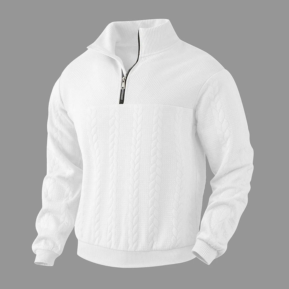 Henry | Premium Viertelreißverschluss-Sweatshirt