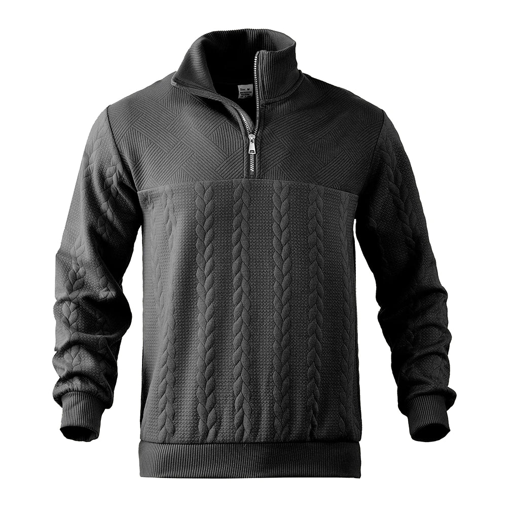 Henry | Premium Viertelreißverschluss-Sweatshirt
