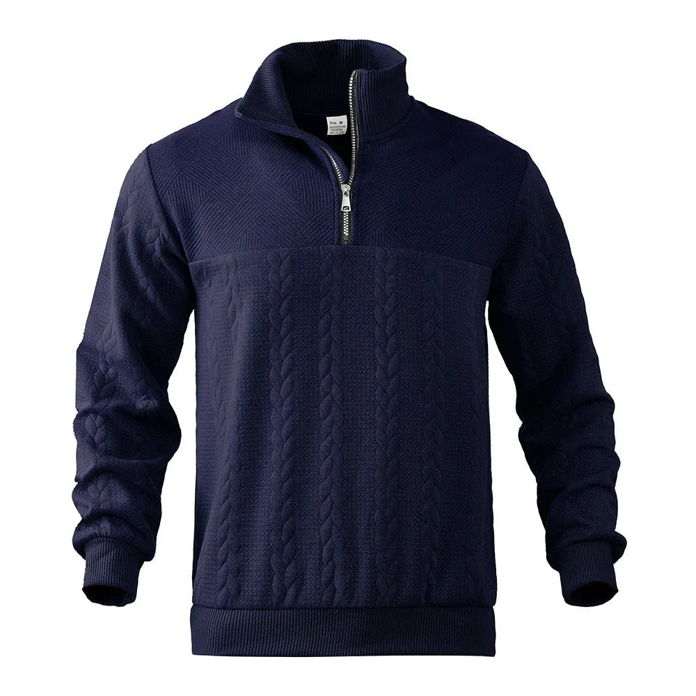 Henry | Premium Viertelreißverschluss-Sweatshirt