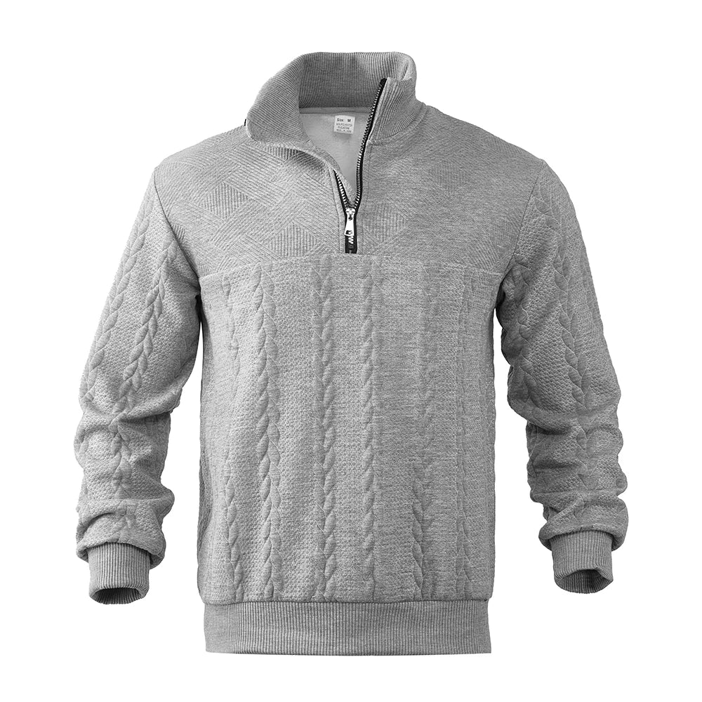 Henry | Premium Viertelreißverschluss-Sweatshirt