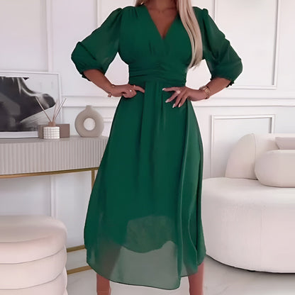 Abigail | Leichtes Seidenchiffon-Kleid