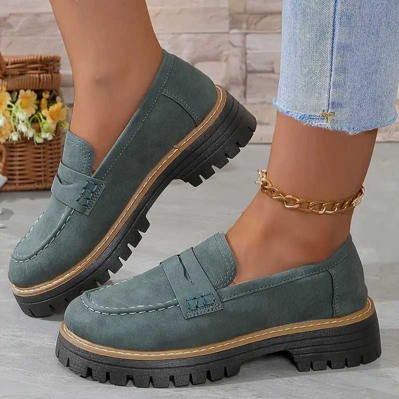 WOMEN'S LUXURY SUEDE LOAFERS